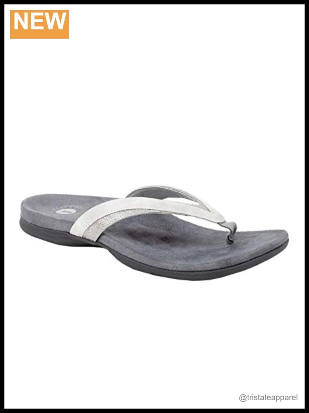 Women's Flip Flop Sandal with Orthotic Support Rubber Sole